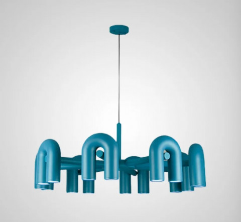 Подвесная люстра Inodesign Fanny Blue 8 40.10055